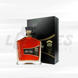 Flor de caña 25 YO + vaso | 750ml